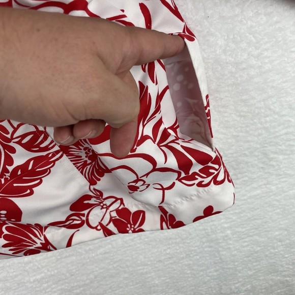 Allison Lane Women's Size "2X" Hawaiian Floral Long Sleeve Shirt - Picture 6 of 10